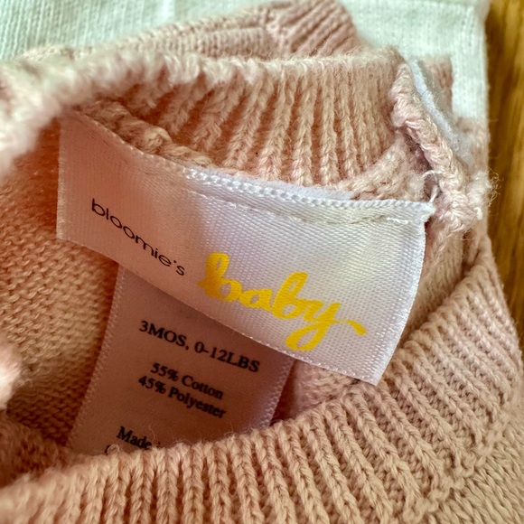Bloomie’s baby sweater and leggings set, 3 months - Picture 3 of 3